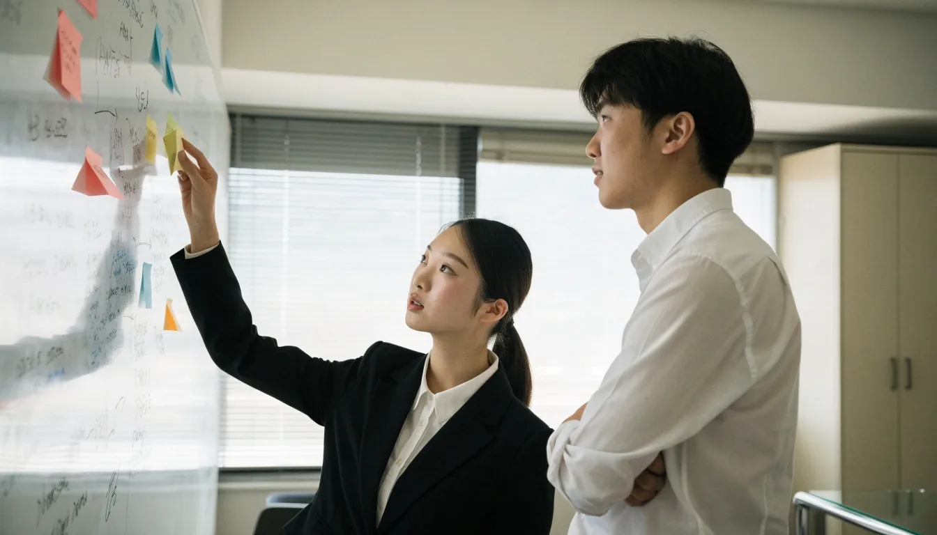 자동화 도구를 함께 쓰는 국내 사무실의 책상 풍경